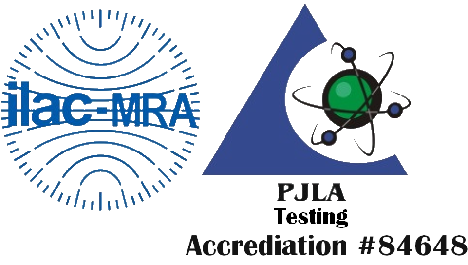 PJLA Dod-ELAP Accreditated